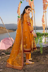 3-Pc Charizma Embridered Unstiutched Premium Chiffon DD22-03